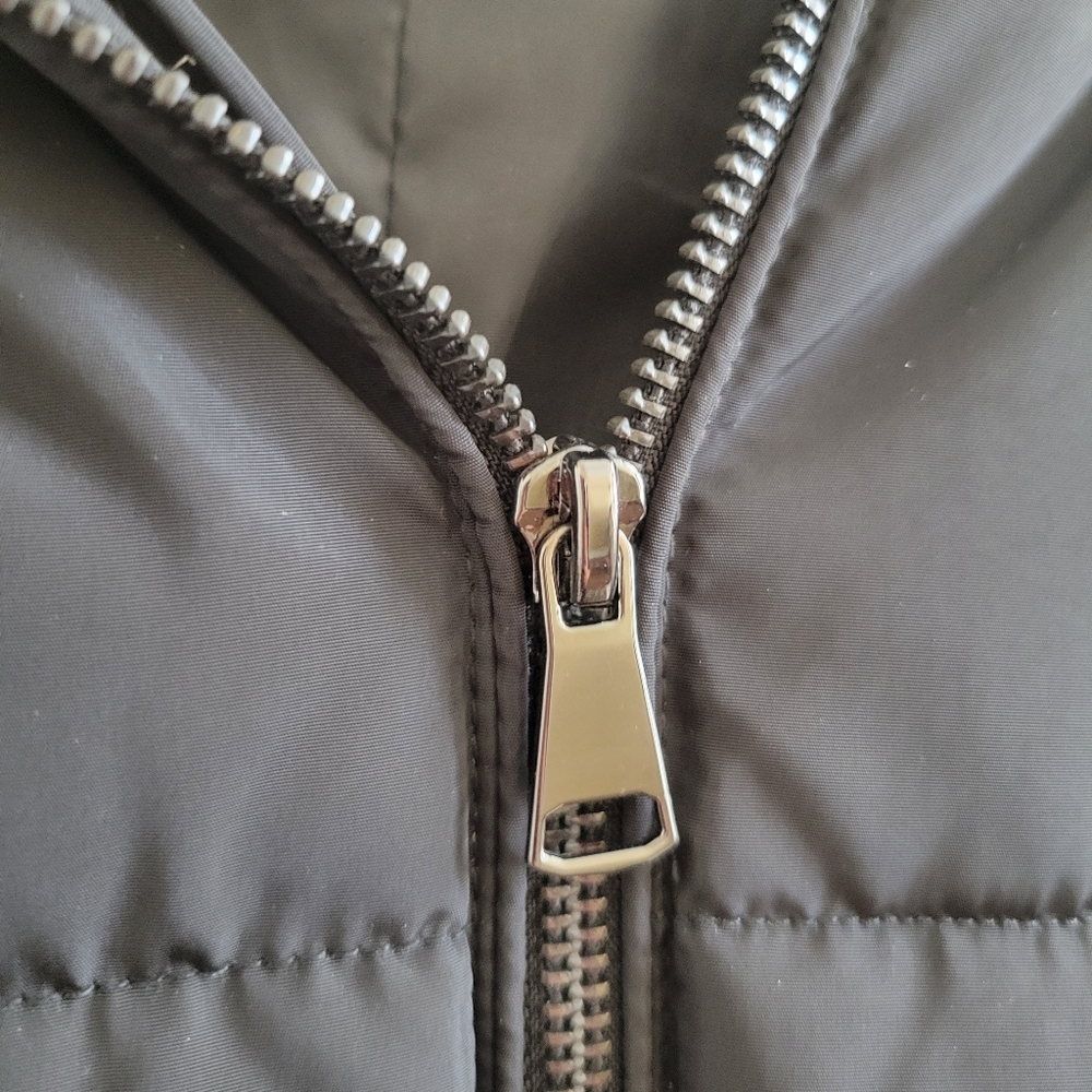 INC International Concepts | NEW Black Puffer Jacket Medium - Picture 2 of 9